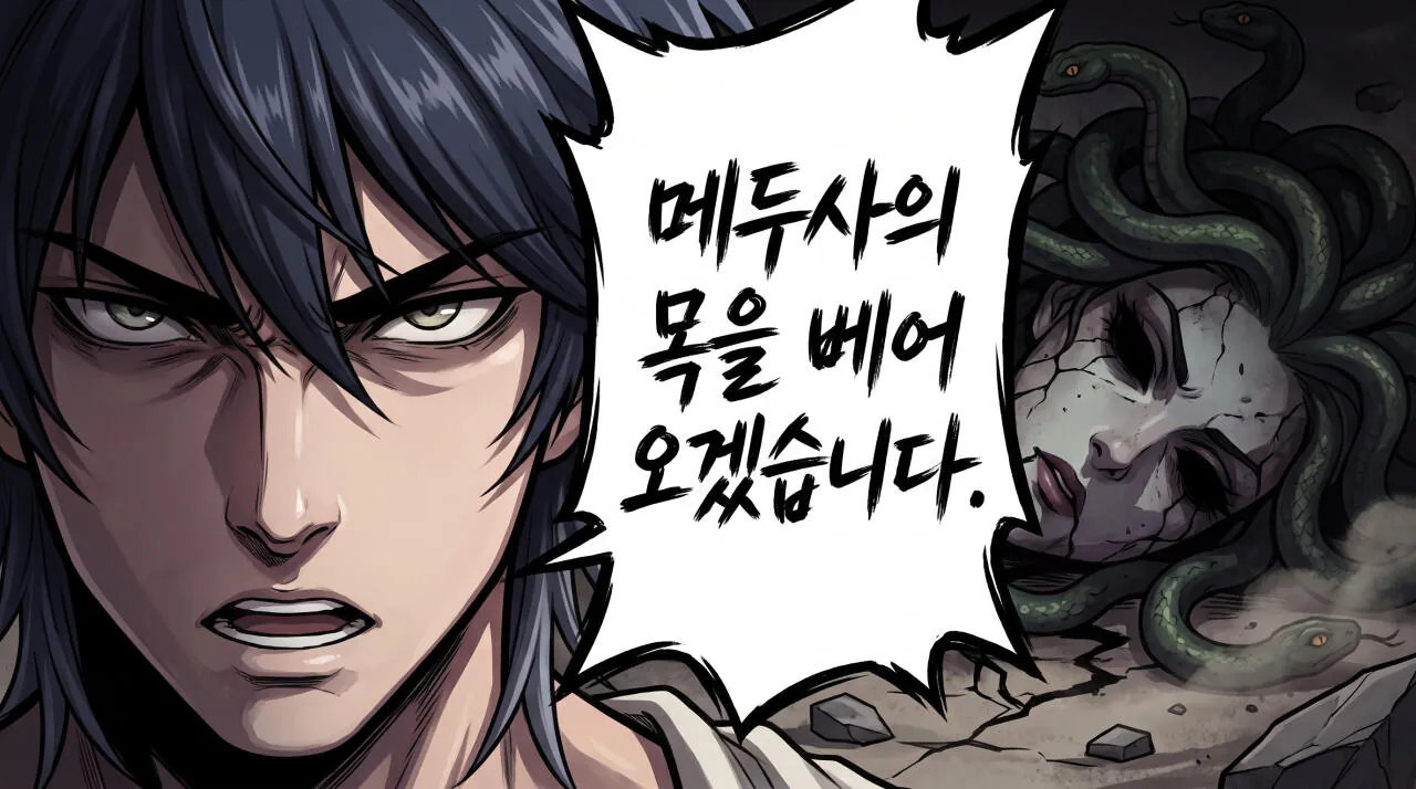 133.jpg 만화로 보는 그리스 로마 신화 - 메두사를 벤 영웅, 페르세우스(2)