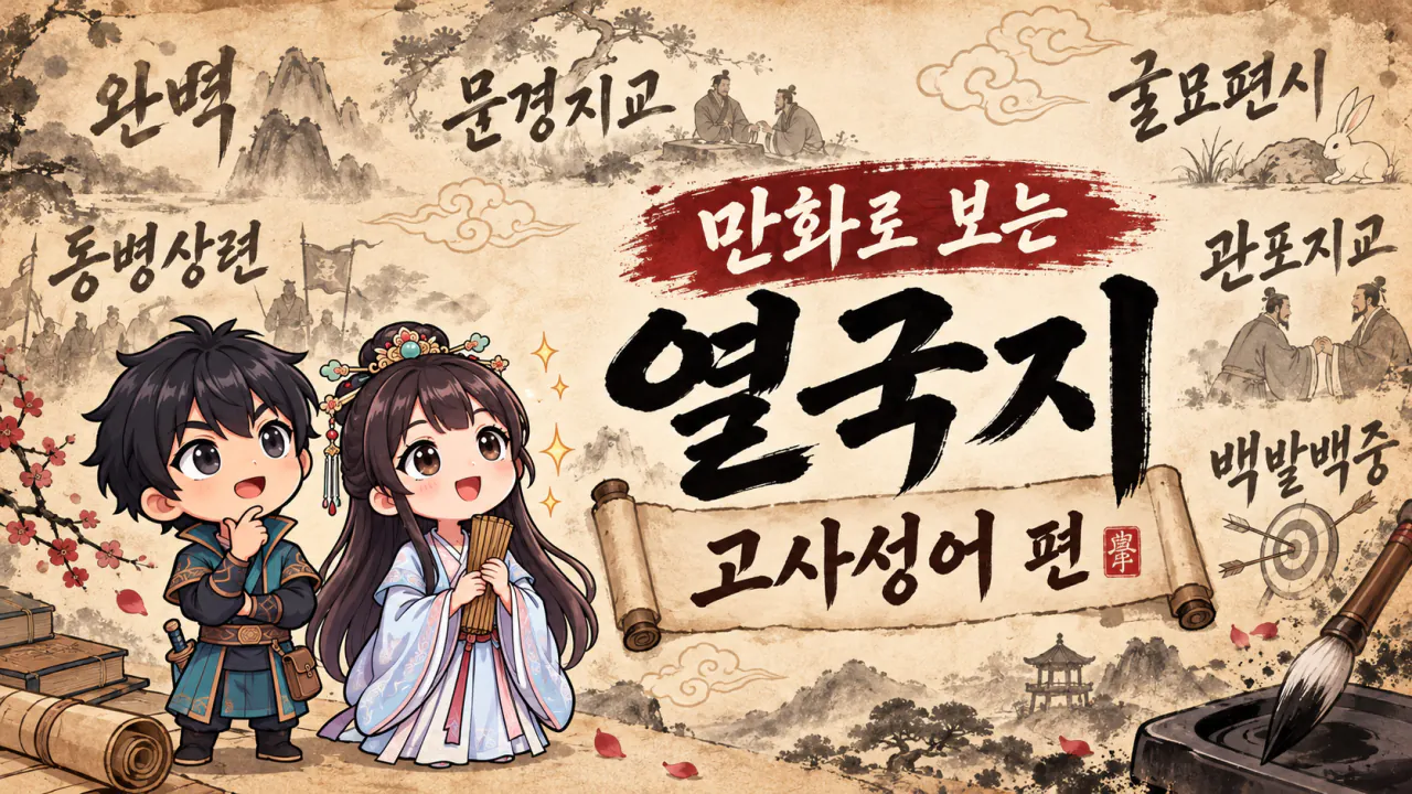 타이틀.png 만화로 보는 열국지 - 고사성어 편(완벽)