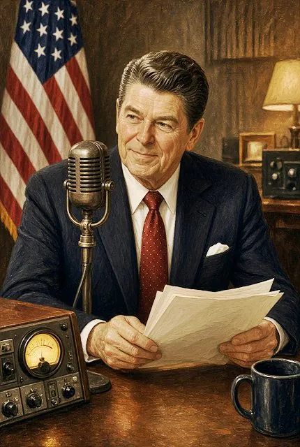 Reagan02.jpg 로널드 레이건 "5분 후에 소련 폭격을 시작하겠습니다!"
