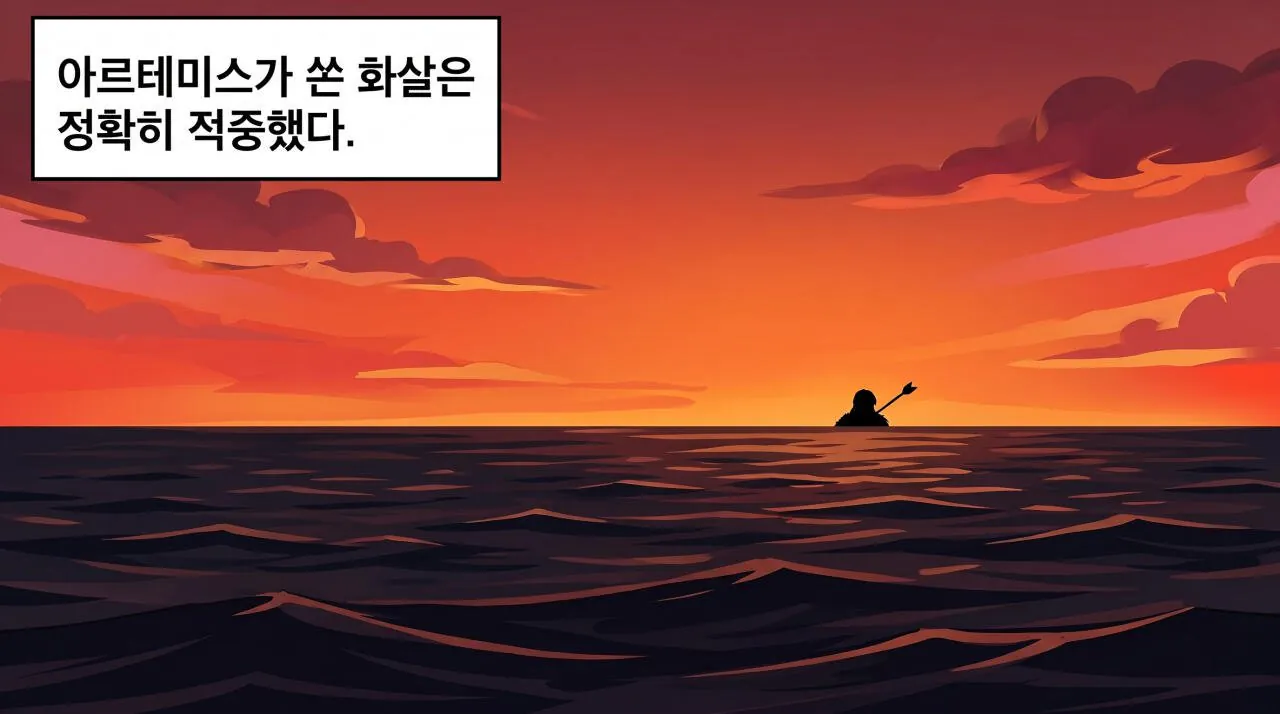 74.jpg 만화로 보는 그리스 로마 신화 - 처녀신의 사랑, 오리온