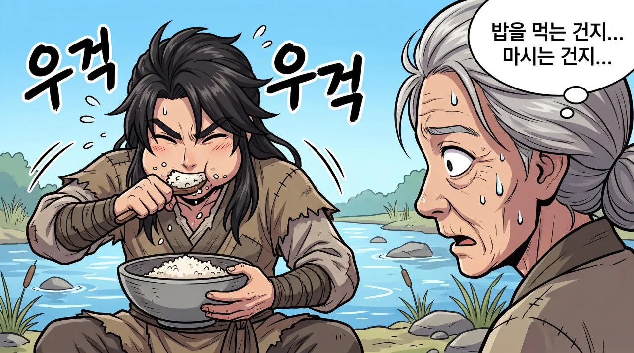 60.jpg 만화로 보는 초한지 - 겁쟁이 청년.jpg
