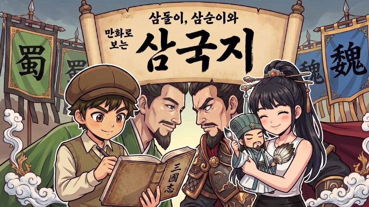 타이틀.png 만화로 보는 삼국지 - 촉한의 승상, 제갈량(1)