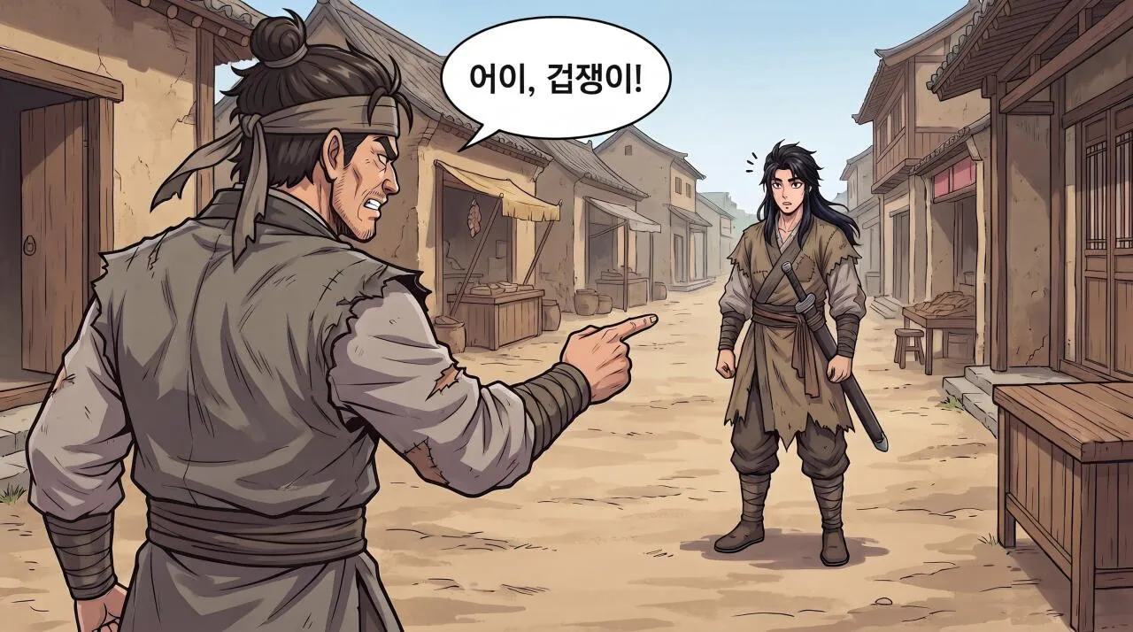 67.jpg 만화로 보는 초한지 - 겁쟁이 청년.jpg