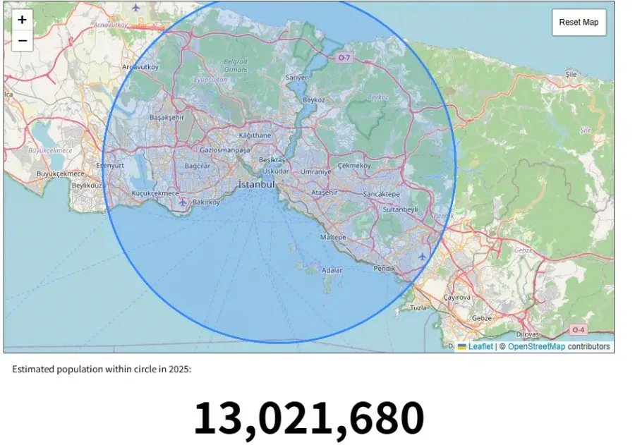 image.png 반경 30km로 측정한 세계 대도시권 인구