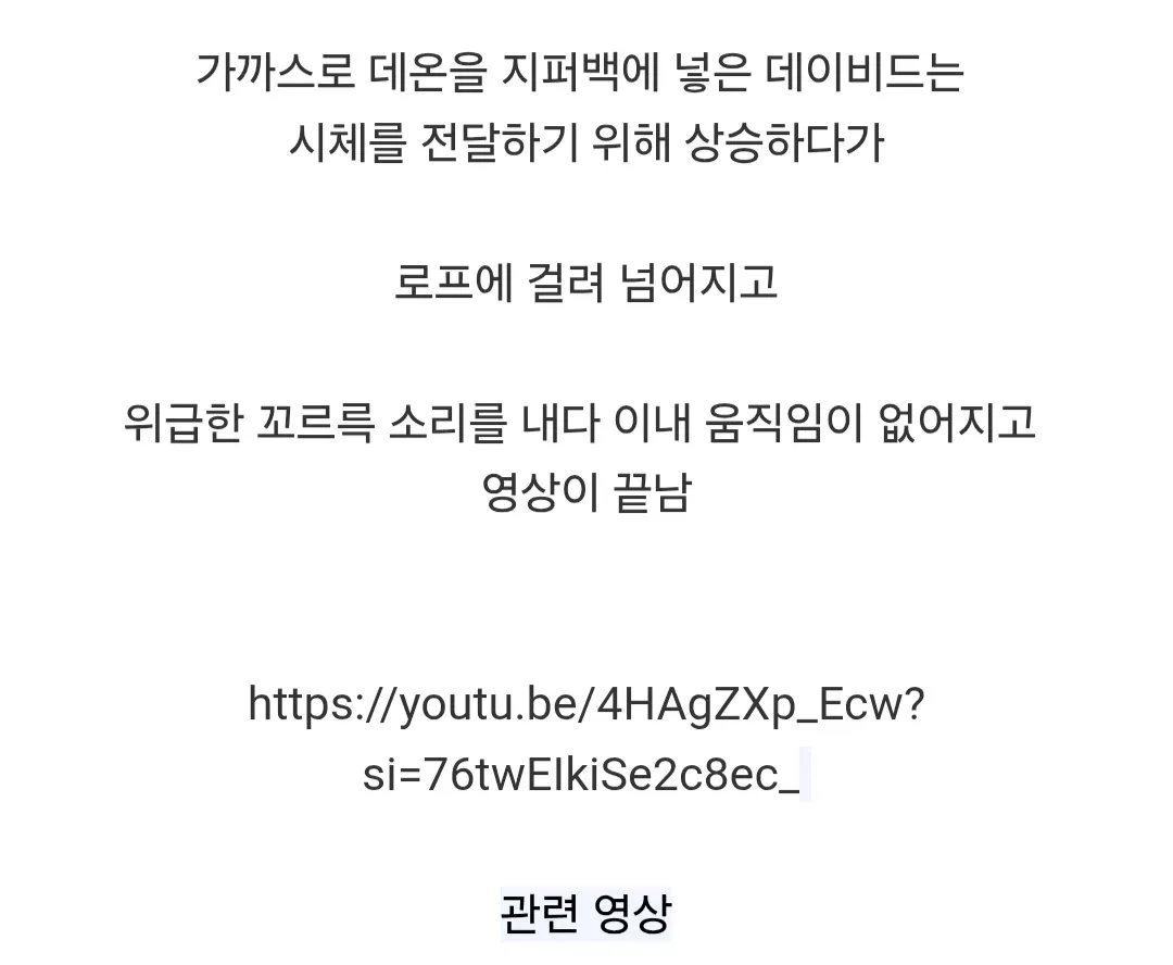 image.png 시체를 회수하다 시체가 되어버린 다이버