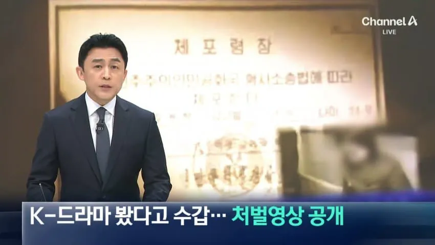 "한국 드라마 본 것 후회" 처벌 받고 흐느낀 북한군…영상 보니