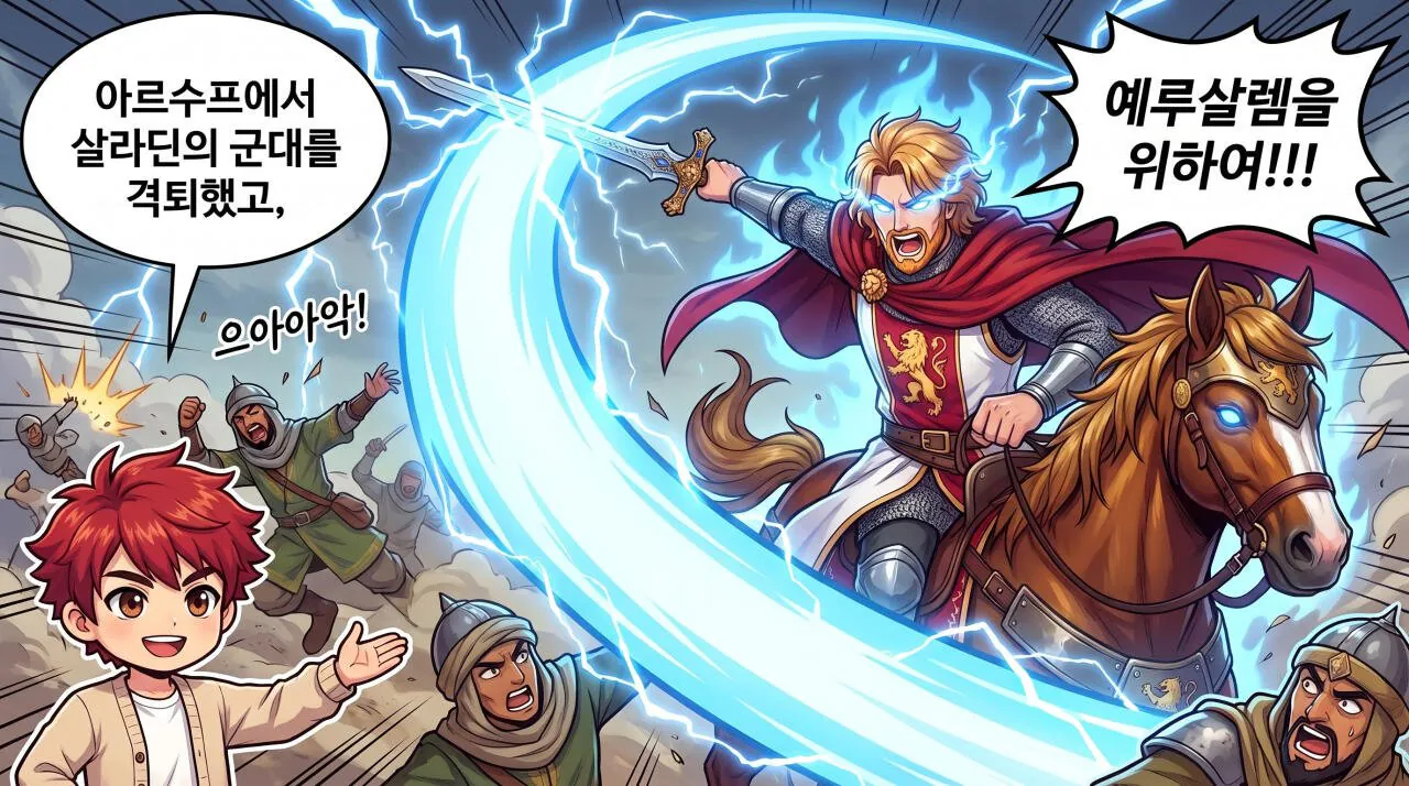 21.jpg 항우 VS 리처드 1세. 누가 더 강할까?.manwha