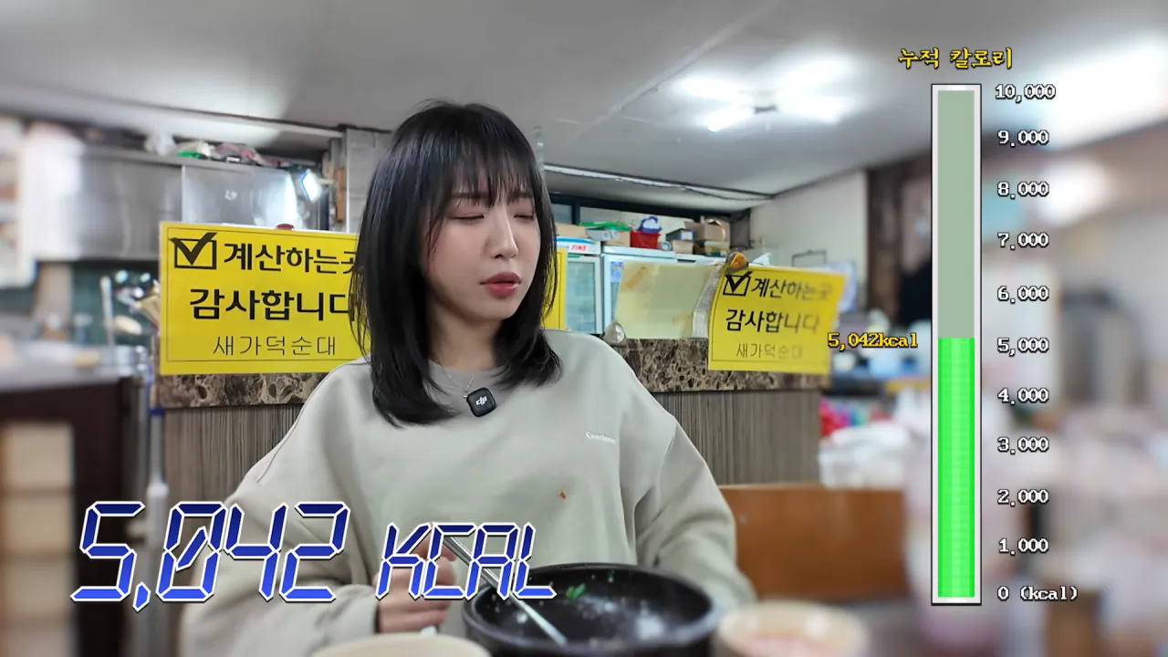 시장에서 한끼에 10000kcal 가능할까.._🤔 육거리시장 떡볶이 칼국수 만두 닭강정 길거리음식 먹방 14-22 screenshot.png 시장에서 1만 칼로리 먹방한 쯔양 근황 ㄷㄷㄷ
