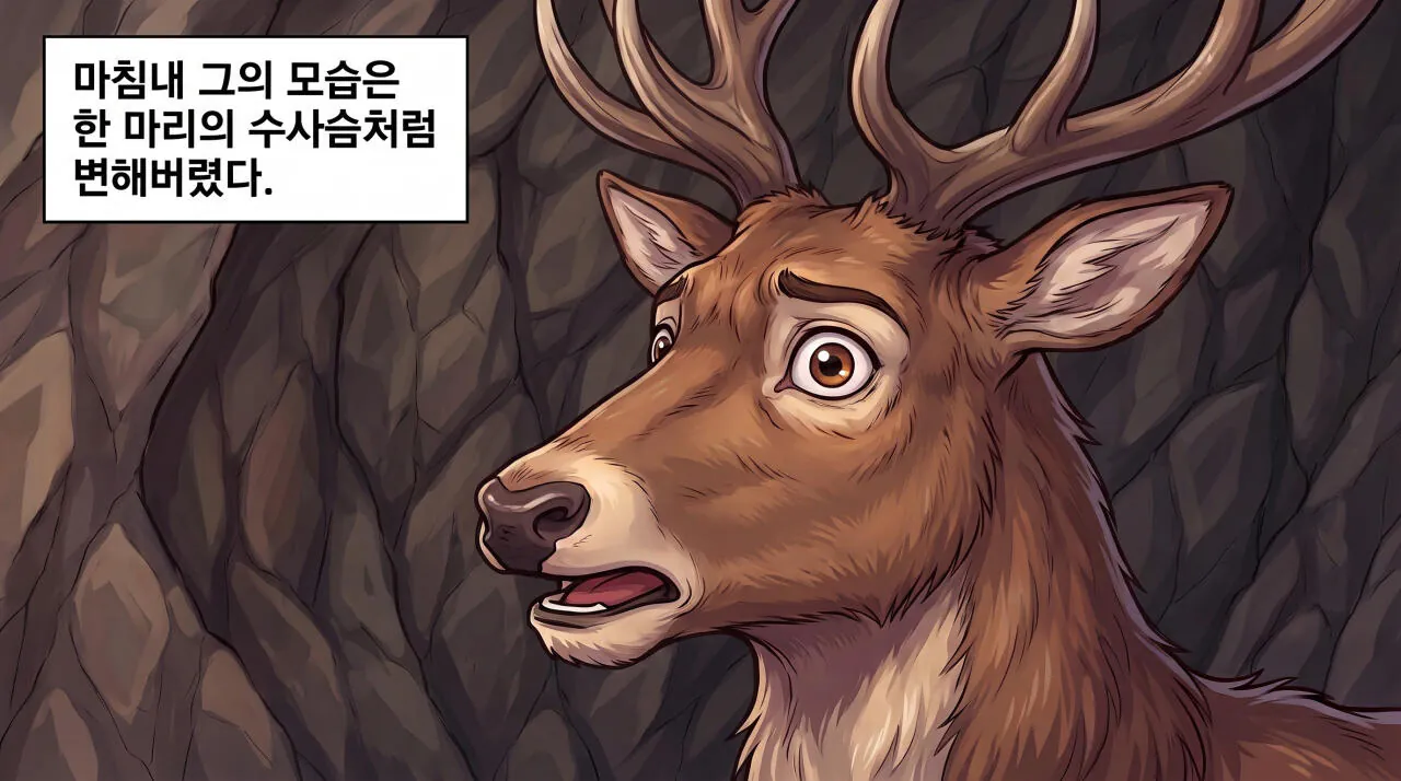 45.jpg ㅇㅎ) 만화로 보는 그리스 로마 신화 - 비극의 사냥꾼, 악타이온