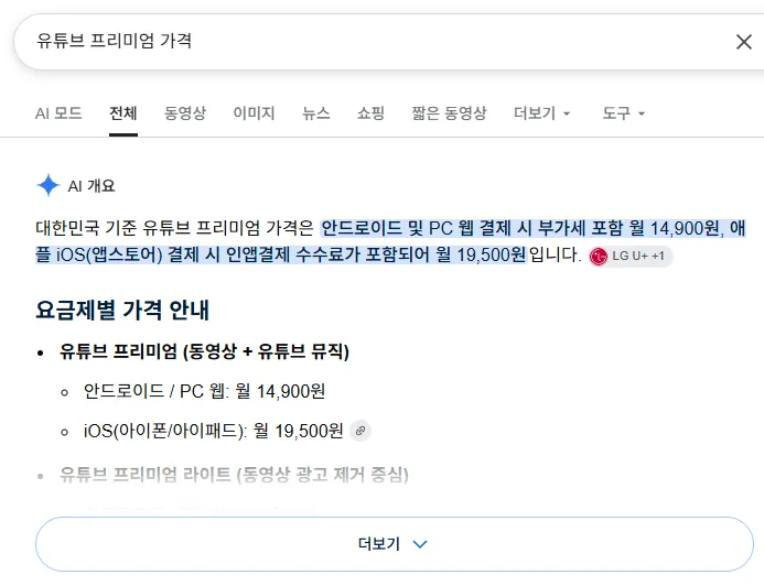 네이버를 잘 안쓰게되는 핵심적인 이유