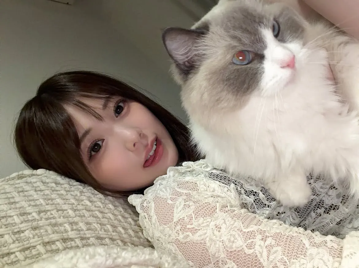 うちのこ世界一😽 (3).jpg 이시카와 미오 인스타그램