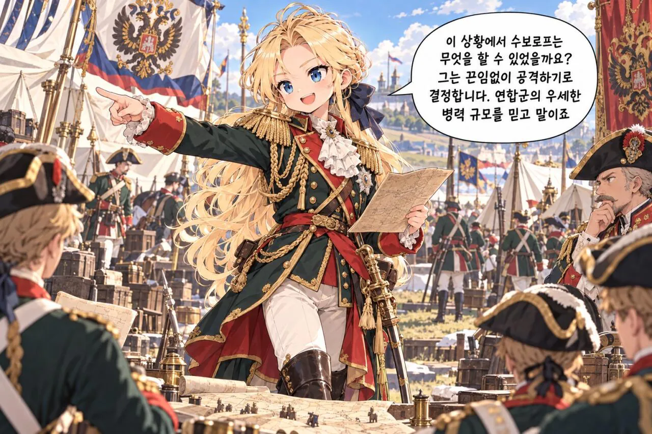 637.jpg AI만화)백전노장 수보로프의 마지막 불꽃 이탈리아&스위스 전역 6.노비 전투