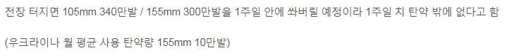 12.JPG 전쟁 터져도 사용할 탄약이 1주일치 밖에 없다는 한국군