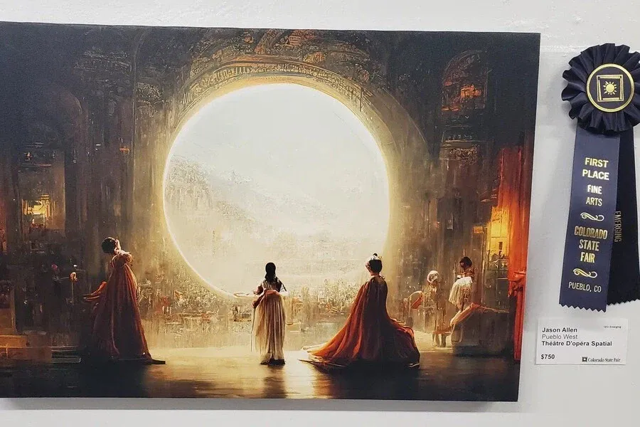 몇년 전 AI 그림 레전드 사건
