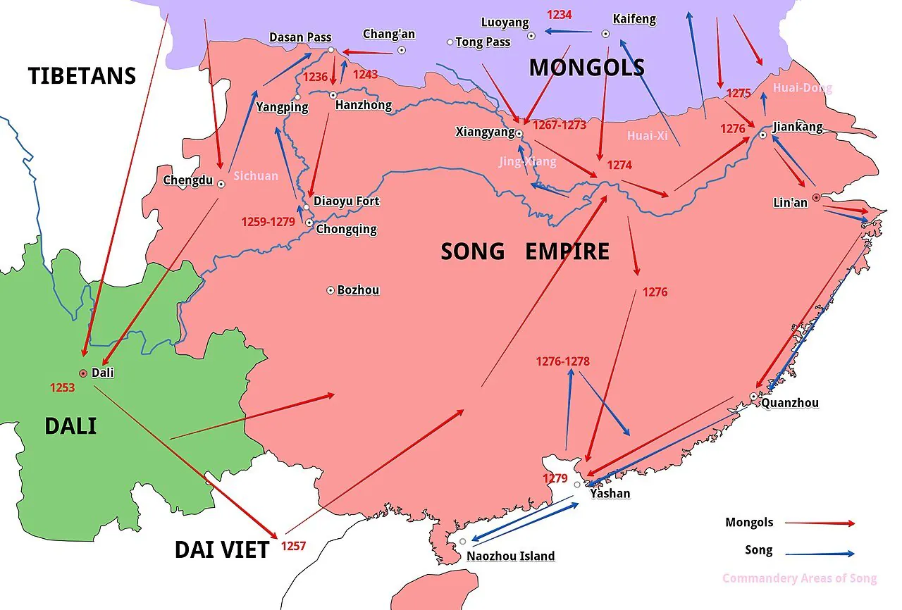남송이 몽골제국 버틸수 있었던 최대 이유...jpg
