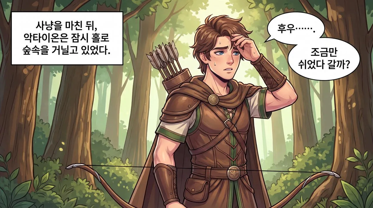 23.jpg ㅇㅎ) 만화로 보는 그리스 로마 신화 - 비극의 사냥꾼, 악타이온