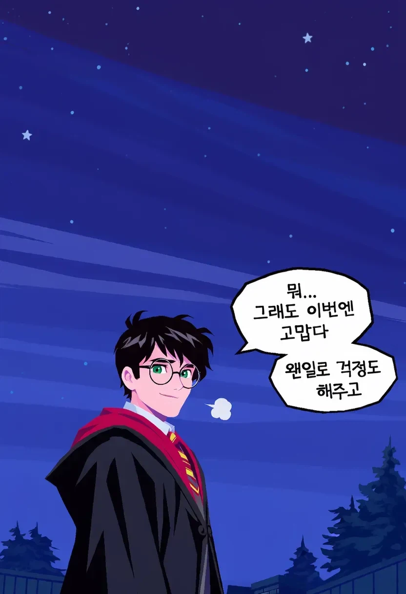 ㅇㅎ)  말포이 ts가 무도회날 해리를 방해하는.manhwa