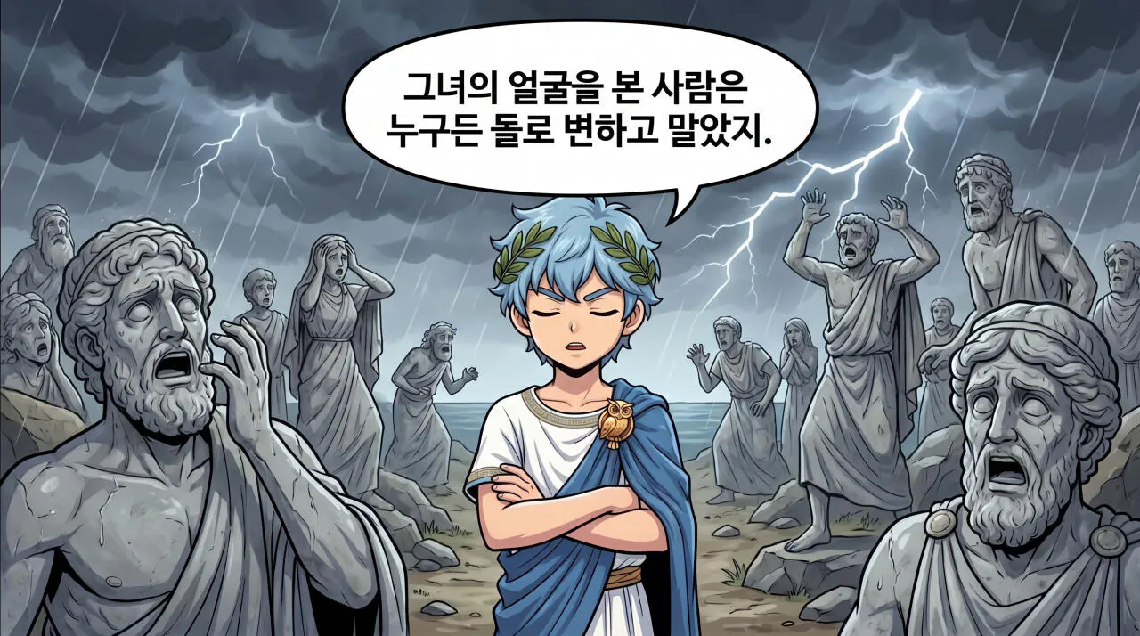 194.jpg 만화로 보는 그리스 로마 신화 - 메두사를 벤 영웅, 페르세우스(3)