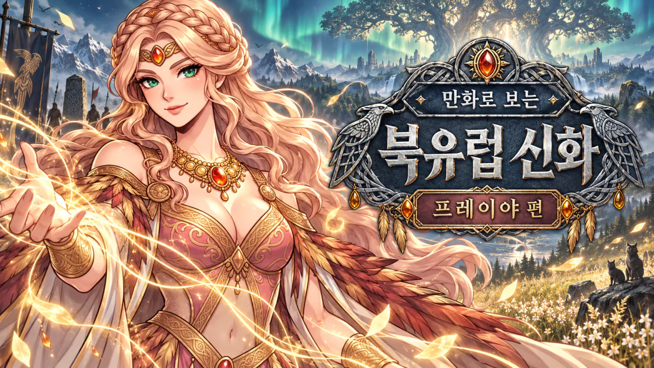프레이야.png 만화로 보는 북유럽 신화 - 북유럽 신화란 무엇일까?