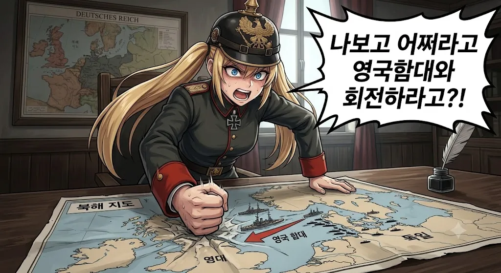 image.png (쓰압,ㅇㅎ)1차세계대전의 해전 manhwa-> 독일 동양함대의 운명