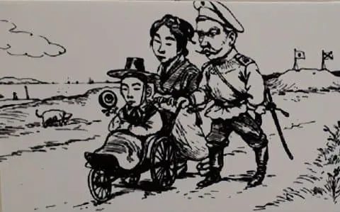 image.png 과거 삽화에서 한국인이 선글라스 쓴 모습으로 나오는 이유