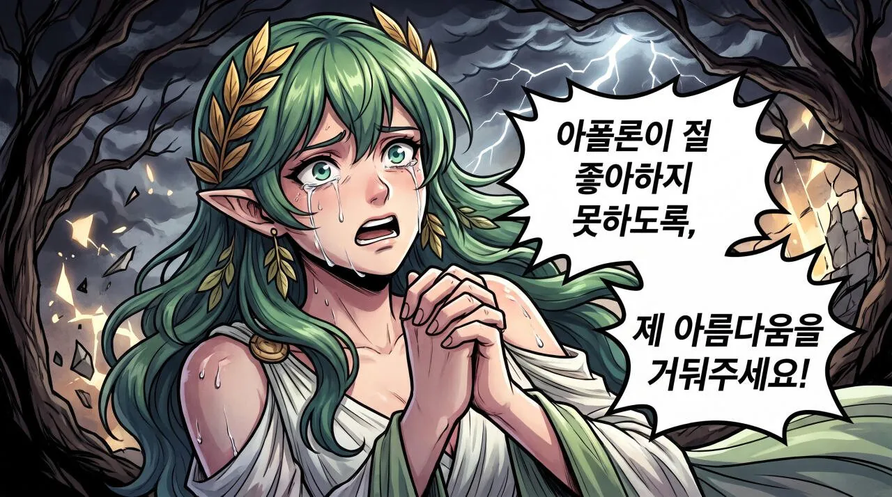 62.jpg 만화로 보는 그리스 로마 신화 - 월계수의 요정, 다프네