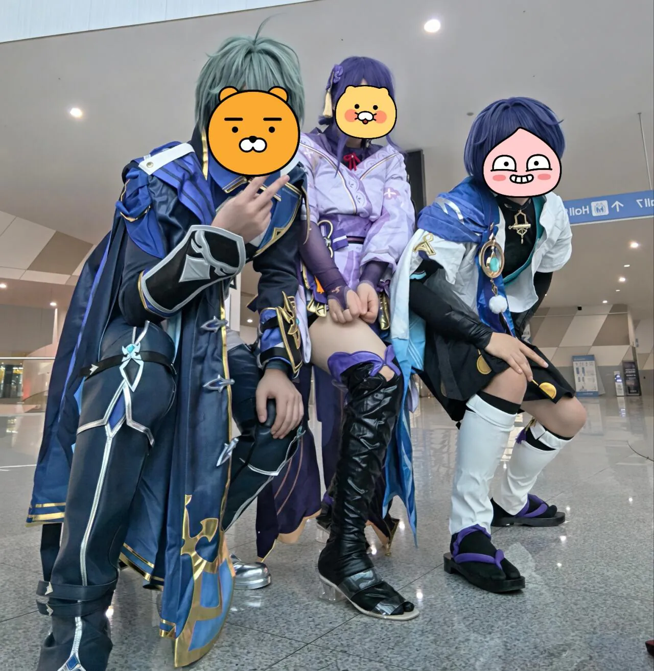 1000047411.jpg 다이어트후 이번 호요랜드 축제에서 방랑자 코스프레를 해봤습니다!
