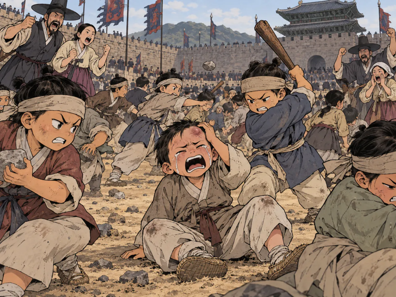 image.png 조선의 '법도 있는 석전', 편싸움 이야기