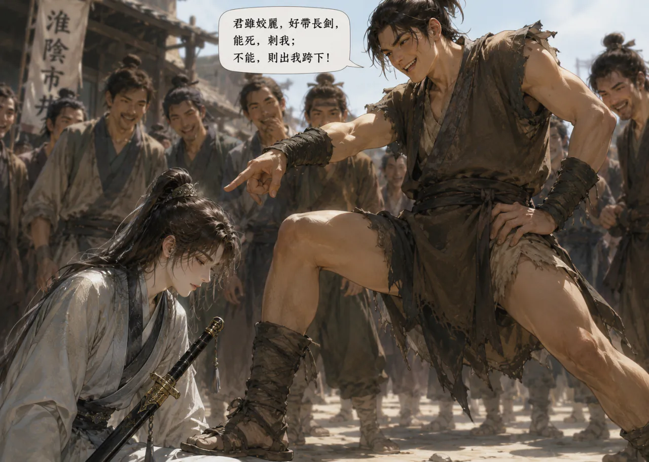 0faacc4f-cd37-437d-842e-4dff1f7b46a9.png 수상한 미남 묘사가 있는 초한쟁패기 한나라 진영 인물