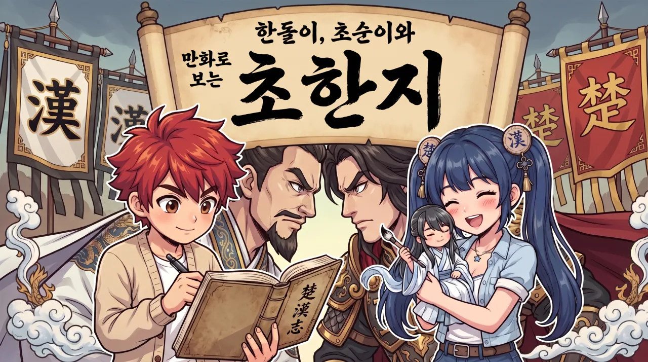 타이틀.png 만화로 보는 초한지 - 겁쟁이 청년.jpg