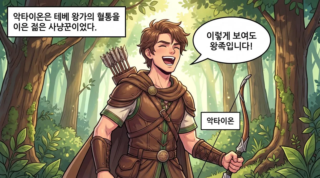 13.jpg ㅇㅎ) 만화로 보는 그리스 로마 신화 - 비극의 사냥꾼, 악타이온