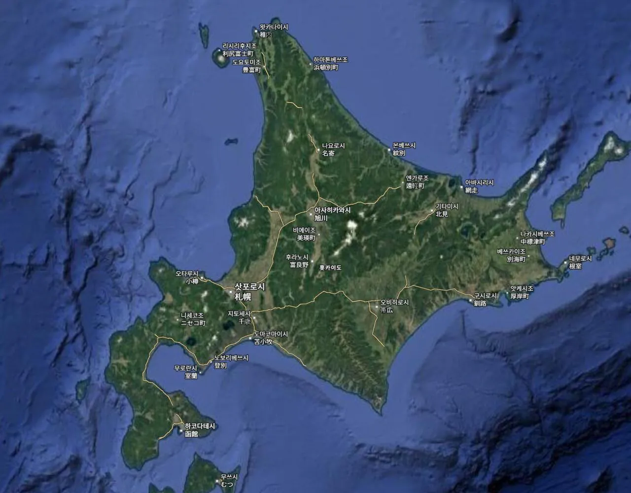 hokkaido.jpg TMI) 숫자로 보는 세계지리 이모저모
