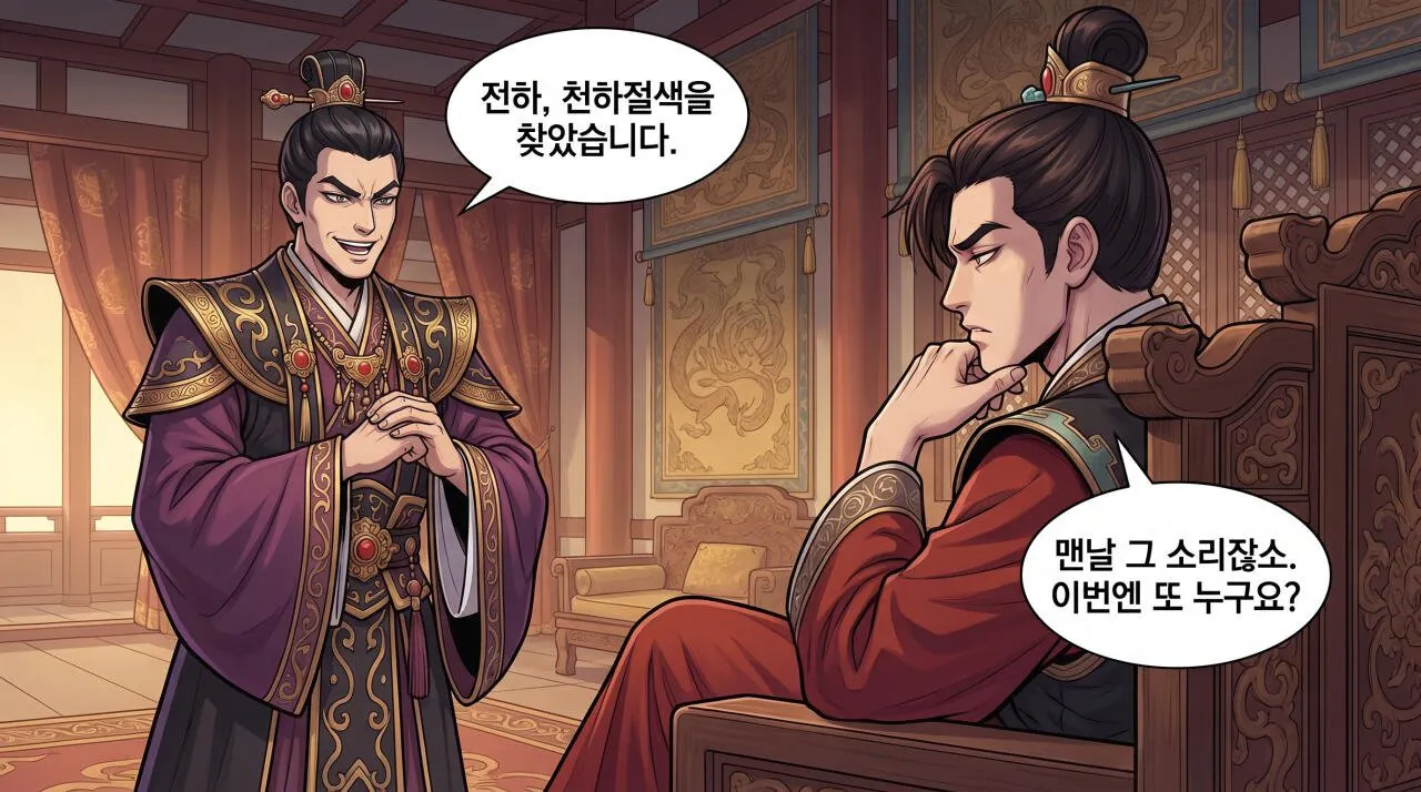 44.jpg 만화로 보는 열국지 - 봉화에서 피어난 웃음