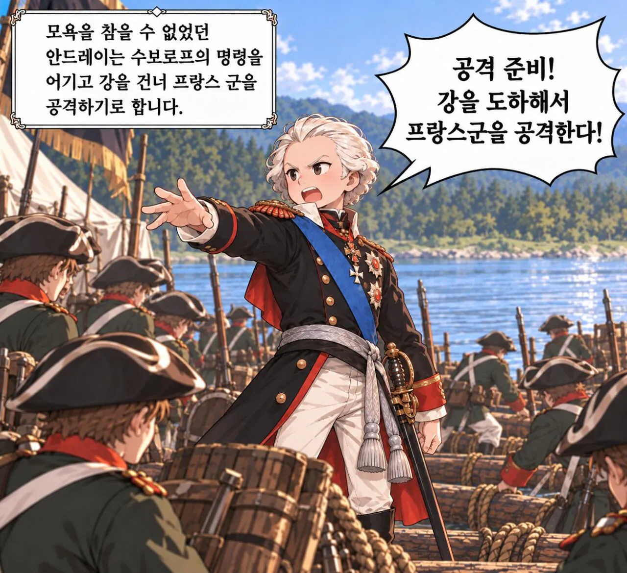 324.jpg AI만화)백전노장 수보로프의 마지막 불꽃 이탈리아&스위스 전역 3. 바시냐나 전투