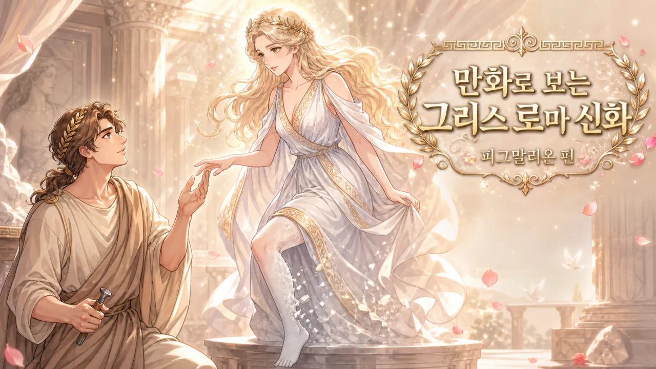 피그말리온.png 만화로 보는 그리스 로마 신화 - 고정 연재 시작