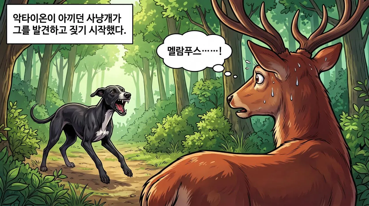 50.jpg ㅇㅎ) 만화로 보는 그리스 로마 신화 - 비극의 사냥꾼, 악타이온