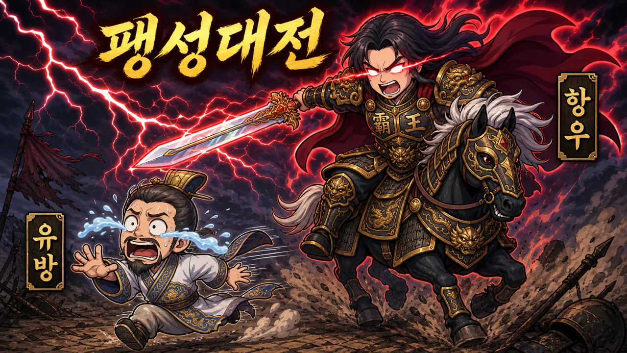 3.png 초한지) 항우의 최대 업적, 거록대전