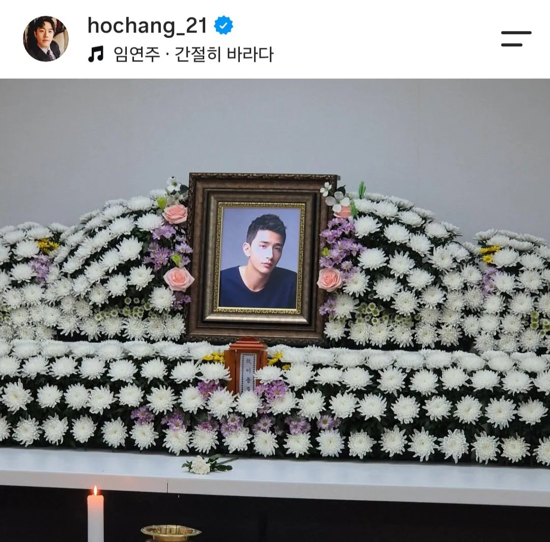 37954.jpg 故 이용주 배우를 추모하는 푸른거탑 동료 배우들