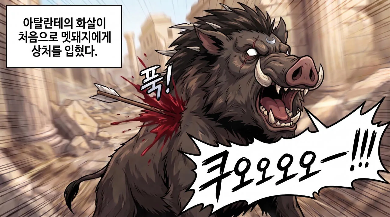 46.jpg 만화로 보는 그리스 로마 신화 - 멋진 여전사, 아탈란테