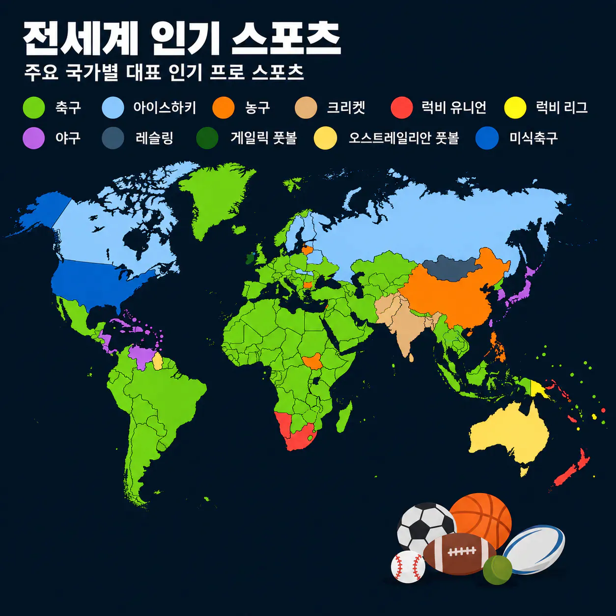 전세계.png 전세계 각국 인기 프로리그 스포츠 현황.sports