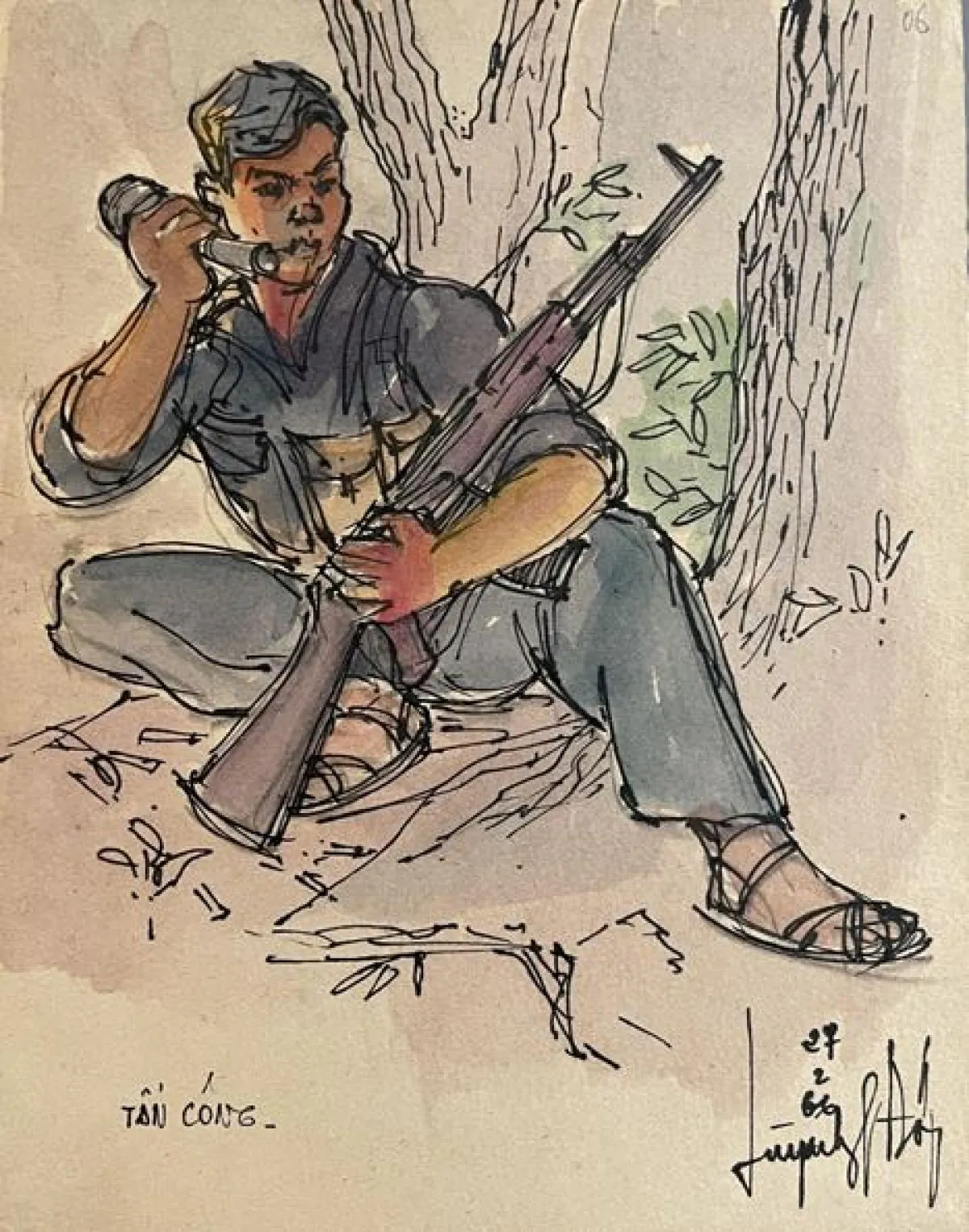 huynh-phuong-dong_2.jpeg 조선일보와 베트콩 장교 출신 화가의 인터뷰(한국군, 소문대로 무서웠다)-1993년 2월 23일