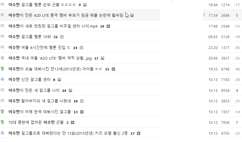image.png 오늘 굉장히 바쁘신 이수만 팬덤 근황.jpg