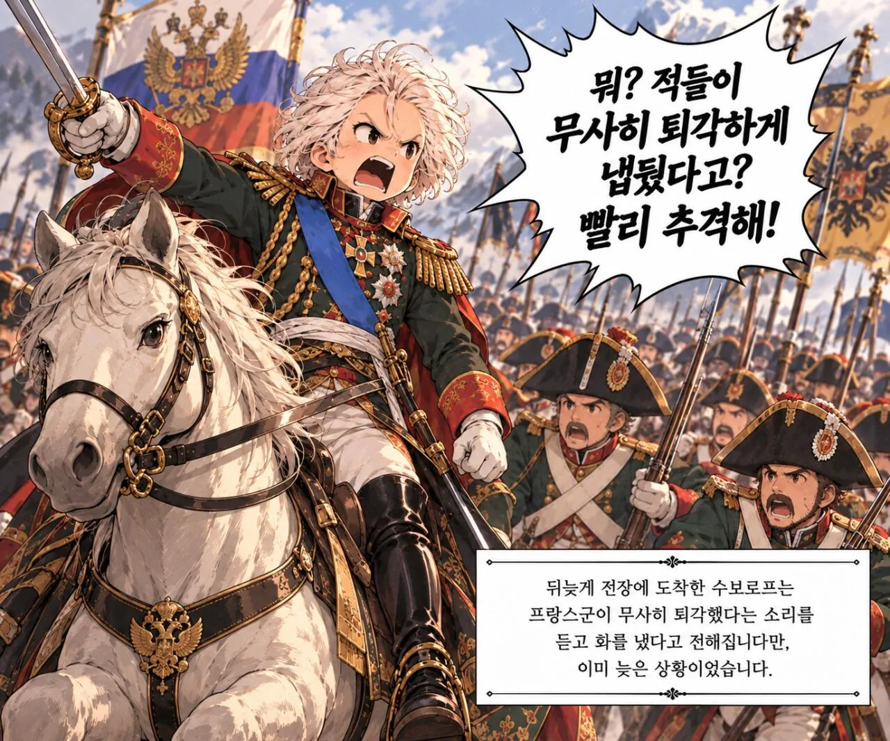 421.jpg AI만화)백전노장 수보로프의 마지막 불꽃 이탈리아&스위스 전역 4.토리노 함락과 연합군의 균열