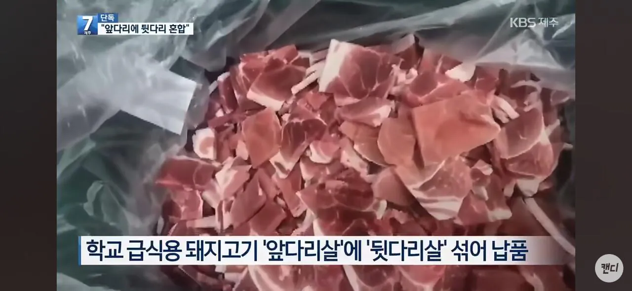 1000008273.jpg [단독] 학교급식에 돼지고기 섞어 판매 6년간 10억챙겨