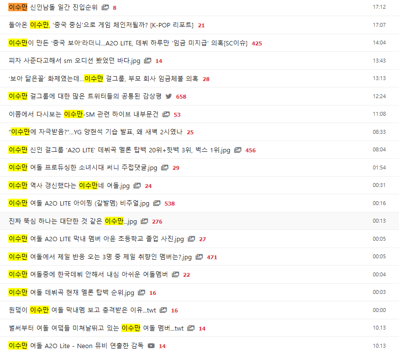 image.png 오늘 굉장히 바쁘신 이수만 팬덤 근황.jpg
