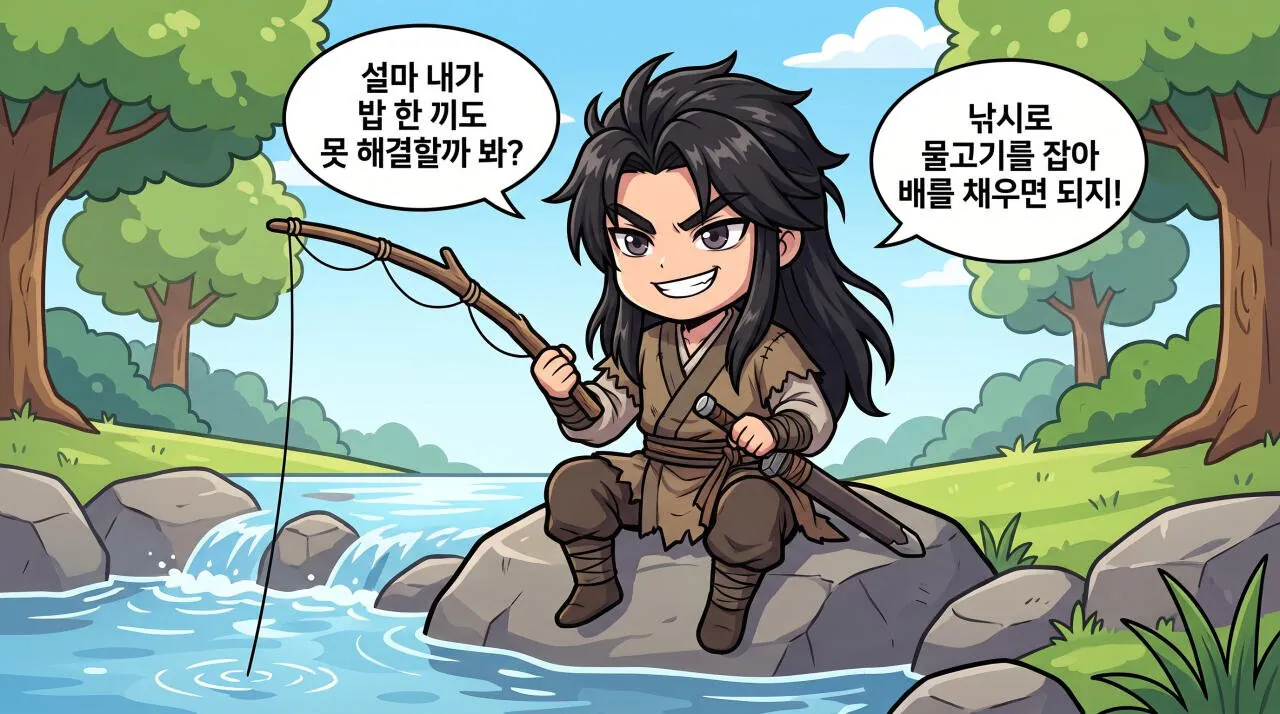 54.jpg 만화로 보는 초한지 - 겁쟁이 청년.jpg